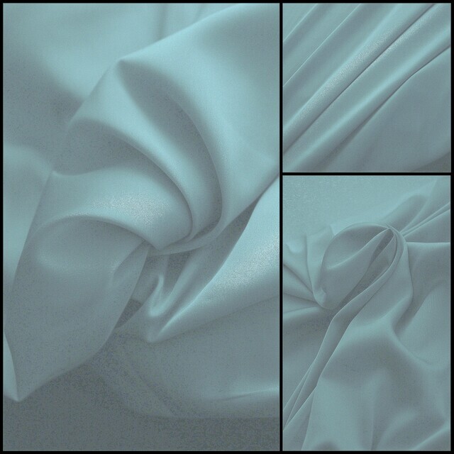 Stretch silk imitation satin in great silver | View: Stretch silk imitation satin in great silver gray